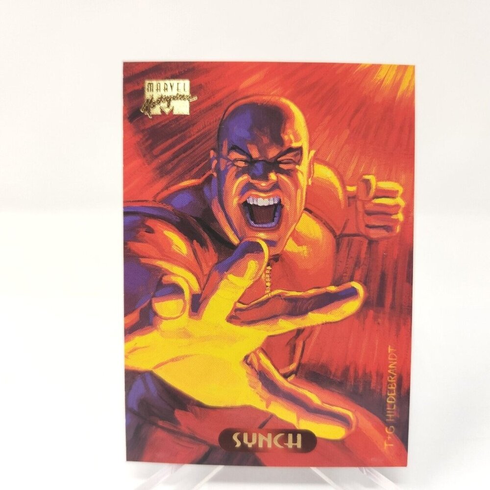 1994 Marvel Masterpieces SYNCH #120 Trading Card,Hildebrandt Brothers (a113)